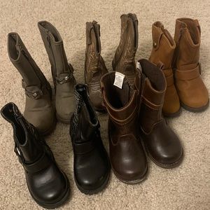 Toddler girl size 6 boot lot